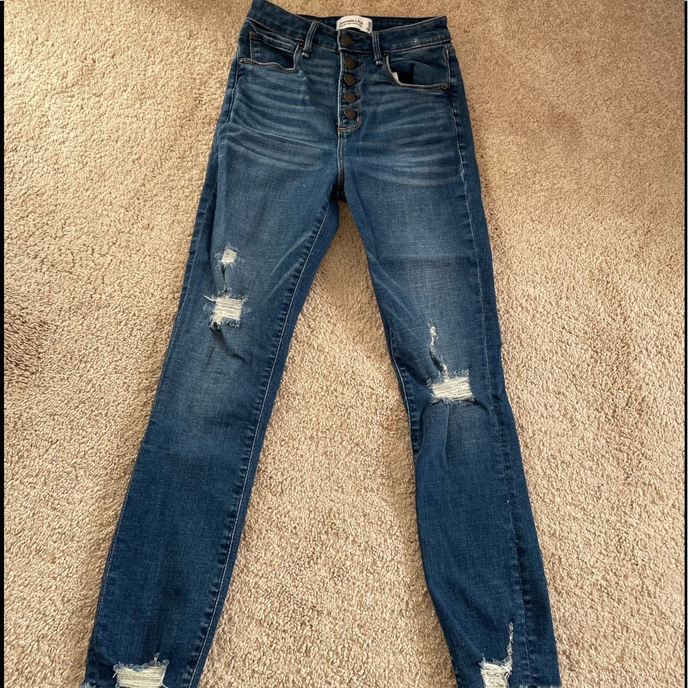 Abercrombie and Fitch Super Skinny Jeans